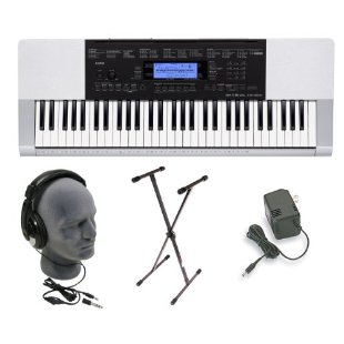 Casio CTK-4200 Premium Keyboard Pack with Headphones, Power Supply, and Stand