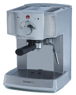 Espressione Cafe Minuetto Professional Thermoblock Espresso Machine (Silver)