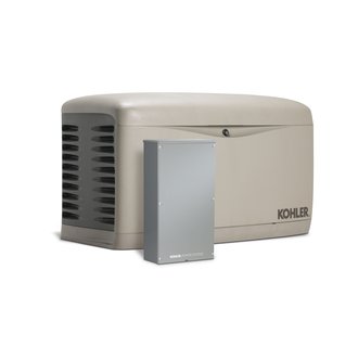 Kohler 14RESAL-200 Residential Standby Generator with 200 Amp Transfer Switch (14 kW with LP / 12 kW with NG)