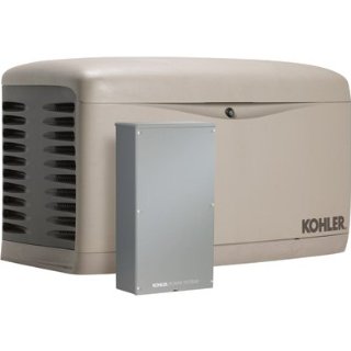 Kohler 14RESAL Residential Standby Generator with 100 Amp Transfer Switch (14 kW with LP / 12 kW with NG)