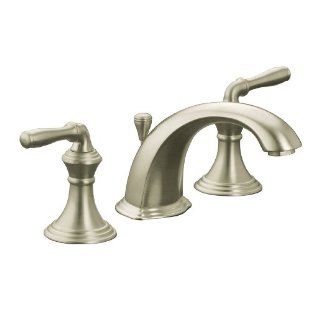 Kohler K-394-4-BN Devonshire Widespread Bathroom Faucet (Brushed Nickel)