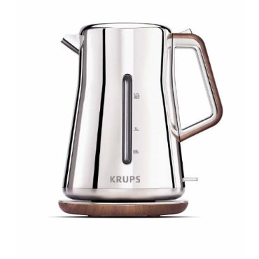 Krups BW600 Silver Art Collection 2-Quart Electric Kettle with Stainless Steel Housing