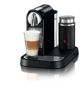 Nespresso Citiz & Milk Espresso Maker with Aeroccino Milk Frother (Black, D121-US-BK-NE1)