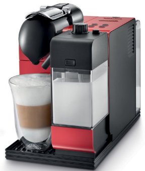 Nespresso Lattissima Plus Coffee, Espresso, Latte, and Cappuccino Machine by DeLonghi (Passion Red)