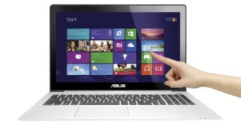 Asus ViVoBook S500CA-DS51T 15.6" Notebook with Core i5 1.7GHz, 6GB RAM, 500GB HD