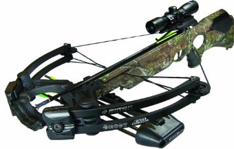 Barnett Ghost 350 CRT Crossbow Package (Quiver, 3 - 20" Arrows and Illuminated 3x32mm Scope) #78021