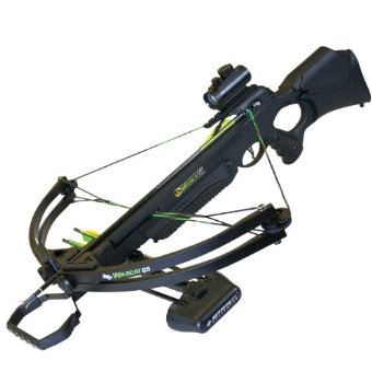 Barnett Wildcat C5 Black Crossbow Package (Quiver, 3 - 20" Arrows and Premium Red Dot Sight) # 78073