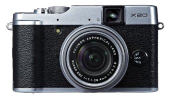 Fujifilm X20 12MP Digital Camera (Black or Silver)