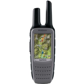 Garmin Rino 655t US GPS with TOPO 100K Maps