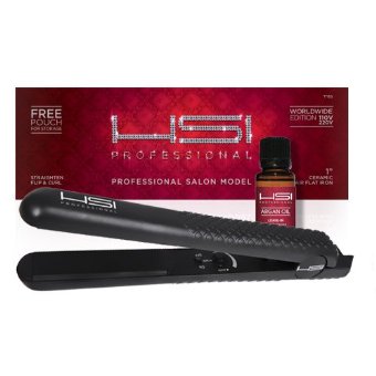 HSI Professional Salon Model Ceramic Ionic Flat Iron Hair Straightener, 1 inch
