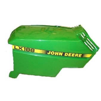 John Deere Upper + Lower Hood fits LX178, LX188 (Part Numbers: AM132526, AM117724)