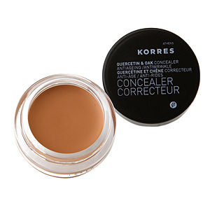 Korres Natural Products Quercetin & Oak Antiageing Concealer, 4 Tan (option: .16 oz)