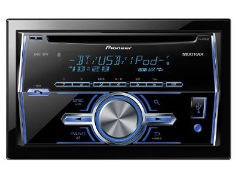 Pioneer FH-X700BT In-Dash Double-DIN CD/MP3/USB Receiver w/ Bluetooth, Pandora Link, MIXTRAX & iPod Support