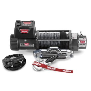 Warn 9.5xp-s Winch with Spydura Synthetic Rope (87310)