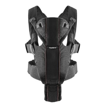 BabyBjorn Baby Carrier Miracle (Airy Mesh, Black)