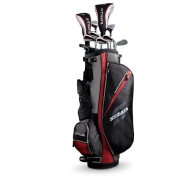 Callaway Strata Complete 13-Piece Golf Club Set with Bag (Men's, Right Hand, includes Driver, 3-Wood, 4H-5H Hybrids, 6-PW Irons, Putter)