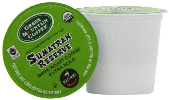 Green Mountain Coffee Fair Trade Organic Sumatran Reserve K-Cups (Box of 24)