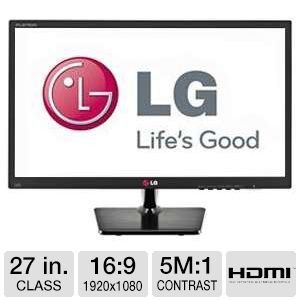 LG EA33 27" Slim IPS LED Monitor (27EA33V)