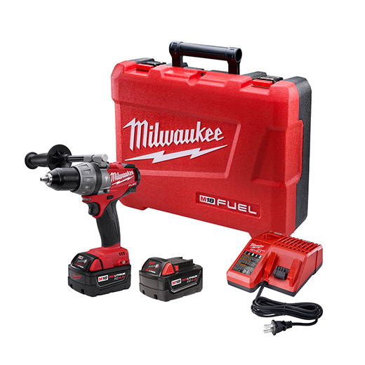 Milwaukee 2604-22 M18 FUEL 1/2" Hammer Drill/Driver Kit