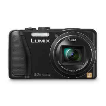 Panasonic Lumix DMC-ZS25 16.1MP Compact Digital Camera with 40x Zoom (DMC-ZS25K, Black)