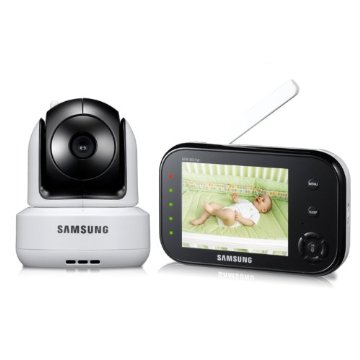 Samsung SEW-3037W SecureView Wireless Pan Tilt Video Baby Monitor with Infrared Night Vision and Zoom