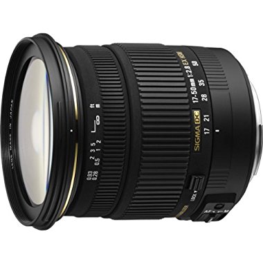 Sigma 17-50mm f/2.8 EX DC OS HSM FLD Large Aperture Standard Zoom Lens for Canon Digital DSLR Camera