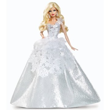 2013 Holiday Barbie Doll, 25th Anniversary (Blonde)