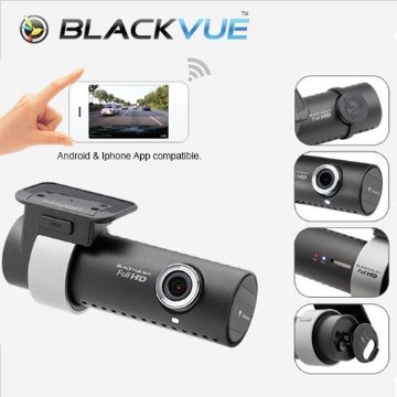 BlackVue DR500GW-HD-32GB Wi-Fi Car Black Box Car Recorder with Full HD Video, G Sensor, GPS Tracking