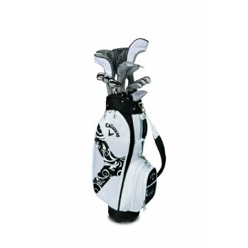 Callaway Solaire II 14-Piece Complete Women's Golf Set (Black, Right Hand, Graphite, Driver, Fairway Woods, Hybrids, Irons, Wedges, Putter, and Bag)