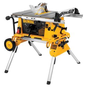 DeWalt DW744XRS 10 Job Site Table Saw with Rolling Stand