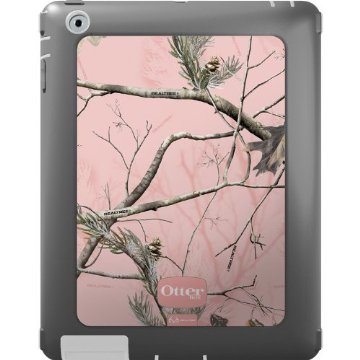 OtterBox Defender Series Case with Screen Protector and Stand for iPad 2, 3 and 4 (Realtree Pink)