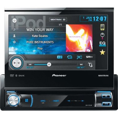 Pioneer AVH-X7500BT Single-DIN Multimedia DVD Receiver