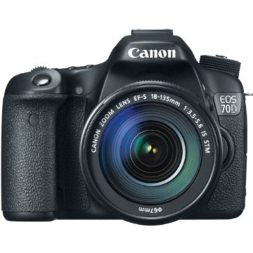 Canon EOS 70D 20.2MP Digital SLR Camera Kit with EF-S 18-135mm F3.5-5.6 IS STM Lens