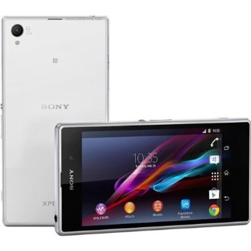Sony Xperia Z1 Honami 16GB Factory Unlocked 4G LTE Phone w/ 20mp Camera (White, C6903)