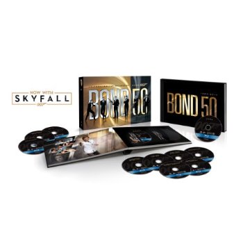 Bond 50: The Complete 23 Film Blu-ray Collection with Skyfall [Blu-ray]