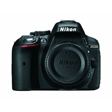 Nikon D5300 24.2MP Digital SLR Camera with Built-in Wi-Fi and GPS (Body Only)