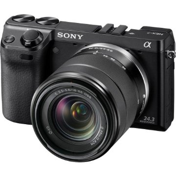 Sony Alpha NEX-7 24.3MP Compact Interchangeable Lens Camera with 18-55mm Lens