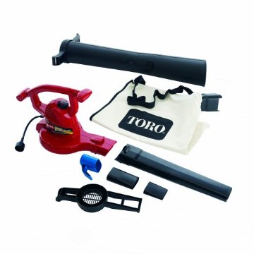 Toro Ultra 3-in-1 Electric Blower, Vacuum, and Leaf Shredder with Metal Impeller (51609)