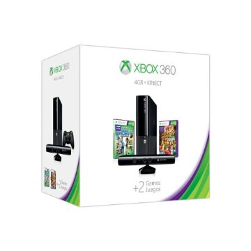 Xbox 360 E 4GB Kinect Holiday Value Bundle with Kinect Sports and Kinect Adventures