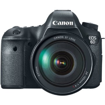Canon EOS 6D 20.2MP Digital SLR Camera with EF 24-105mm IS Lens Kit