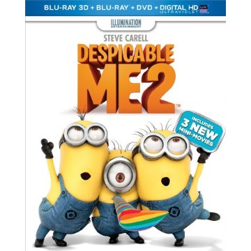 Despicable Me 2 (Blu-ray 3D + Blu-ray + DVD + Digital HD with UltraViolet)