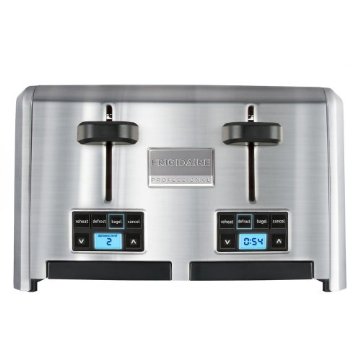 Frigidaire Professional 4-Slice Wide Slots Toaster (FPTT04D7MS)