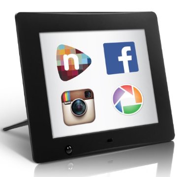 nixplay Wi-Fi Cloud Digital Photo Frame. All your Facebook, Instagram, Picasa and Personal Photos on one Frame