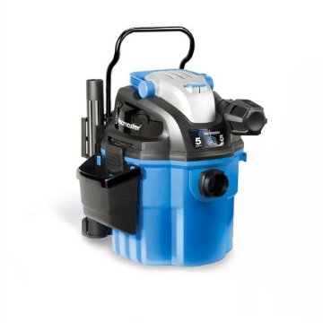 Vacmaster VWM510 Wall-Mount Wet/Dry 5-Gallon Vacuum with Remote