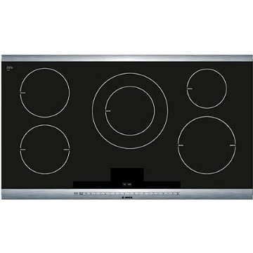 Bosch NIT8665UC 800 Series 36" Induction Cooktop with SteelTouch Control and AutoChef