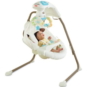 Fisher-Price My Little Lamb Cradle 'n Swing with AC Adapter