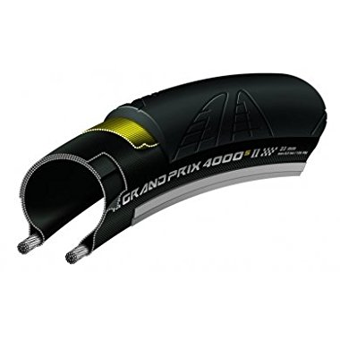 Continental Grand Prix 4000 S II Tire with Black Chili (700x25c)