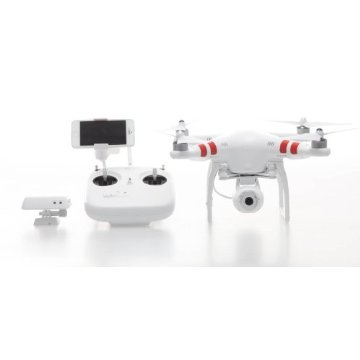 DJI Phantom 2 Vision Quadcopter with Integrated FPV 1080p HD Camcorder (White)