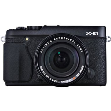Fujifilm X-E1 16.3MP Compact System Digital Camera with 18-55mm Lens (Black)