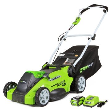 Greenworks 16 G-MAX 40V Li-Ion Cordless Lawn Mower (25322)